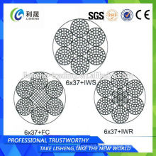 6x37 + FC 6x37 + IWS 6x37 + IWR Mooring Wire Rope